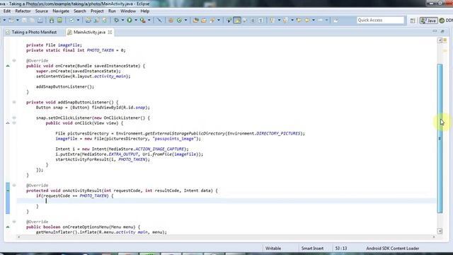 Saving Photos: Practical Android Java Development Part 32 смотреть онлайн