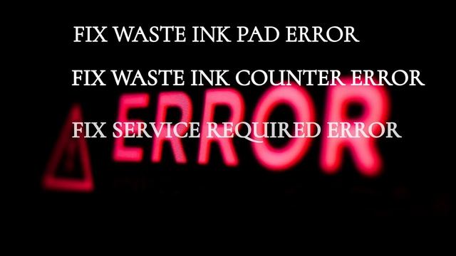 Epson EP Series Waste Ink Pads Resets смотреть онлайн