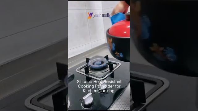 Silicone Heat Resistant Cooking Potholder For Kitchen Cooking & Baking 1 Pc