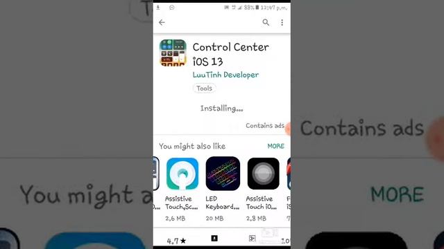 Control centre ios 13 for Android Mobile смотреть онлайн