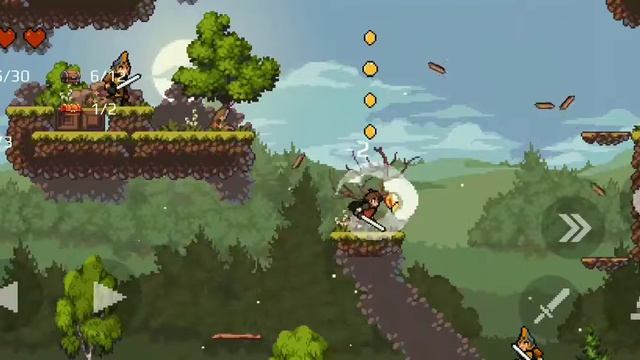 прохожу первую миссию в игре APPLE KNIGHT//APPLE KNIGHT//#1 смотреть онлайн