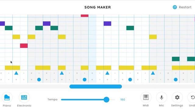 I Made The SPONGEBOB SQUAREPANTS Theme On Chrome Music Lab! смотреть онлайн