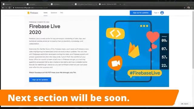 Firebase Study Jam 2020 смотреть онлайн