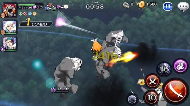 Bleach Brave Souls - Nightmare Challenge : Full Hollow Ichigo a.k.a. The REAL Zangetsu doin' work! смотреть онлайн
