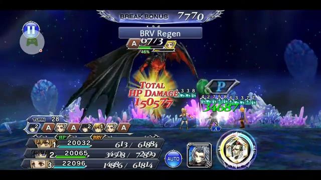 DISSIDIA FINAL FANTASY OPERA OMNIA - Panelo and Ramza before LD смотреть онлайн
