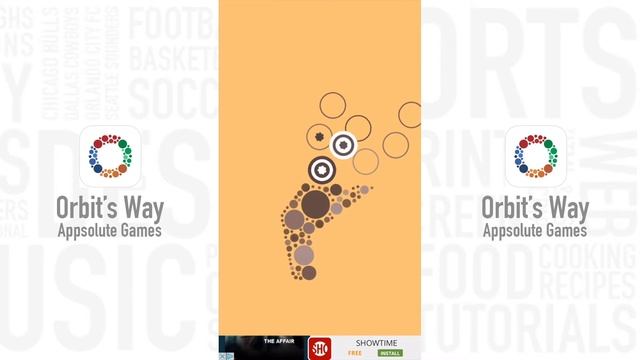 Free Game of the Week - Orbit's Way - Gameplay Review (iOS) смотреть онлайн