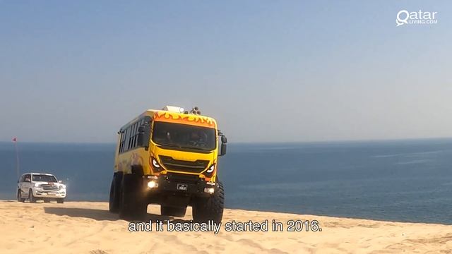 QL Adventure: Monster Bus tour in the desert смотреть онлайн