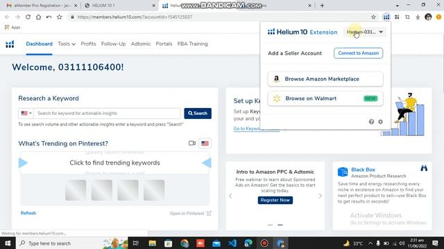 How To Switch user Helium10 смотреть онлайн