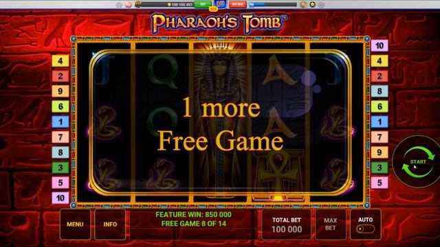 Pharaoh's Tomb Bonus (#2) смотреть онлайн