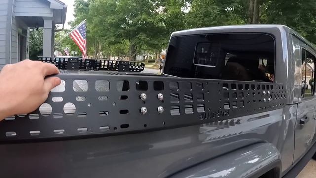 BillieBars Molle Panel: 2021 Jeep Gladiator Mojave (Looks great and very functional) смотреть онлайн