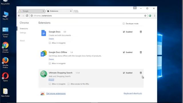 Remove Ultimate Shopping Search 1.1.4 from Chrome смотреть онлайн