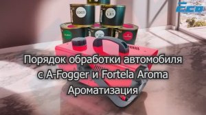 Сухой туман в авто - A-Fogger 900W и Fortela Aroma.
