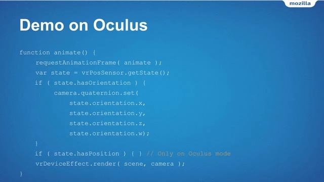 WebVR demo for mozVR team 07/28/15 смотреть онлайн
