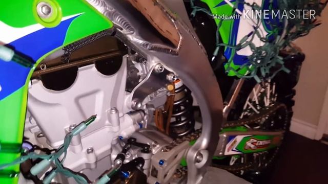 Kx450 frame From aluminum to polished chrome смотреть онлайн