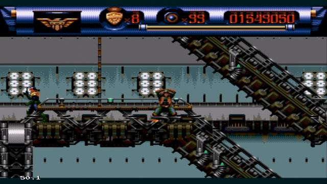 Judge Dredd: Судья Дредд (Sega\Genesis\Mega Drive)-Босс Судья Рико и Нападение амазонок #7.