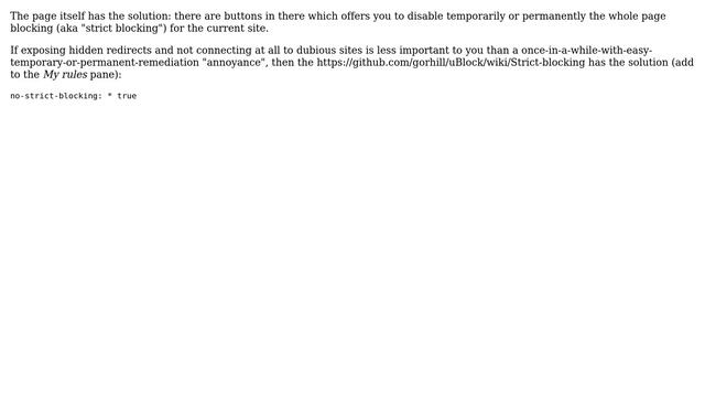 How to disable "uBlock Origin has prevented the following page from loading"? (2 Solutions!!) смотреть онлайн