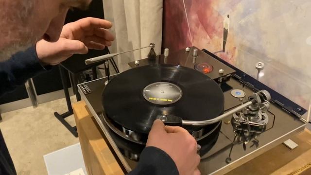 Michell hydraulic reference turntable in black/chrome (Transcriptor), SME 3009 S2/EPOS ES14 speaker смотреть онлайн