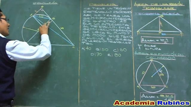 AREA EN UN TRIANGULO EN FUNCION DEL CIRCUNRADIO PROBLEMA RESUELTO смотреть онлайн