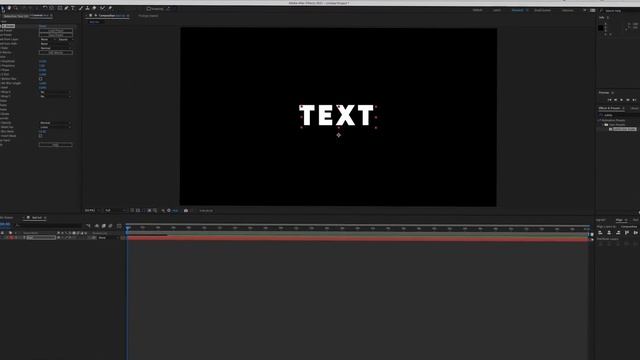 How To Make Floaty Text Effect In After Effects - Free Presets смотреть онлайн