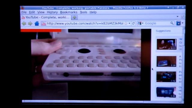 Flash 10.1 on the Open Pandora Handheld Part 2 смотреть онлайн