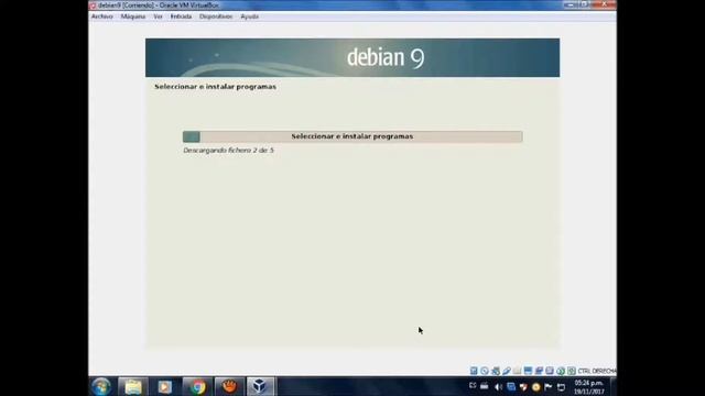 Debian 9 en VirtualBox смотреть онлайн
