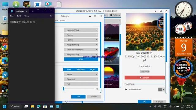 windows video wallpaper смотреть онлайн