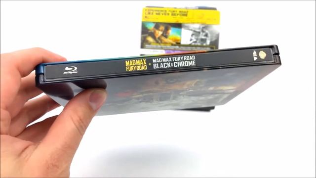 Mad Max: Fury Road Black & Chrome Edition Zavvi Exclusive Blu-ray SteelBook Unboxing смотреть онлайн