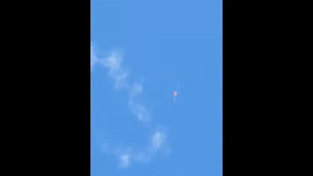 запуск ракеты №2. Это вторые испытания в ходе исследовательской работы 