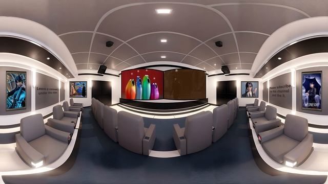 WEDNESDAY | Metallica - Nothing Else Matters (Full version) - Blob Opera CINEMA HALL VR 360° 4K смотреть онлайн