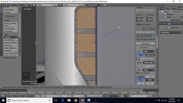 Volvo 9700 6x2 Blender Tutorial - Part 12 - Side Vent смотреть онлайн