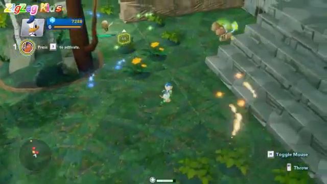 Pato Donald Disney Infinity 2 0 Brave Forest Siege Ep 1 ZigZag Kids HD смотреть онлайн