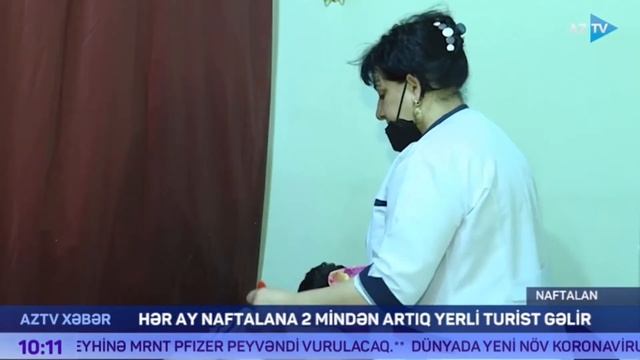 Naftalana gələn turistlərin sayı artır смотреть онлайн