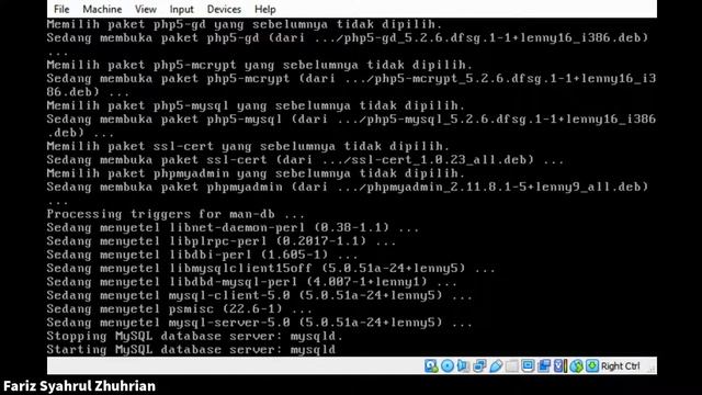 Konfigurasi DNS Server, WEB Server, Proxy Server Debian 5 смотреть онлайн