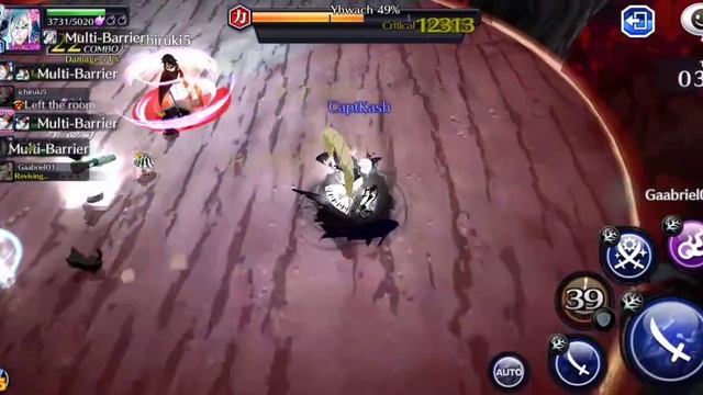 Bleach Brave Souls Max transcendence Jushiro (beyond bankai version) carry Ultamate epic raid смотреть онлайн