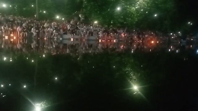 Фестиваль «Водных Фонариков» в «Парке им. 1 Мая» смотреть онлайн