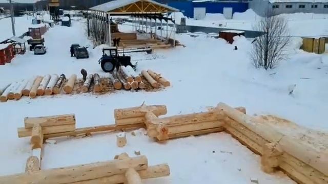 Дом из кедра 50 диаметра смотреть онлайн