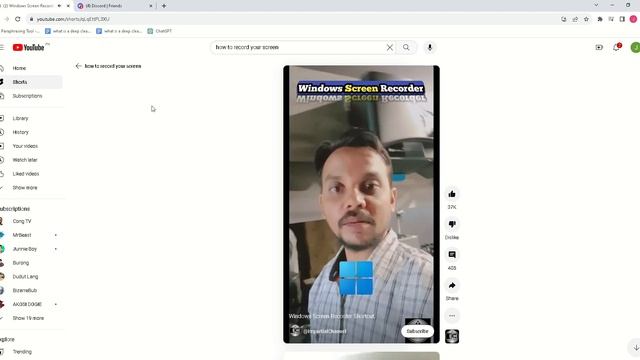 2 Windows Screen Recorder Shortcut YouTube Google Chrome 2023 10 09 21 03 21 смотреть онлайн