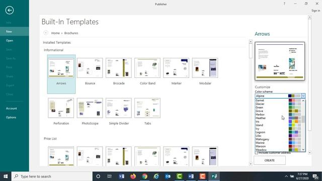 Publisher Brochures смотреть онлайн