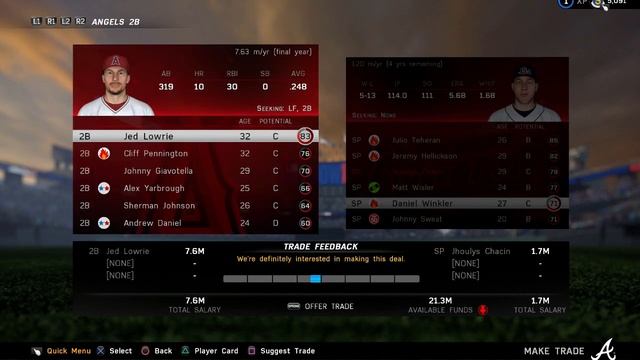 MLB 16 THE SHOW FRANCHISE: REBUILDING THE ATLANTA BRAVES смотреть онлайн