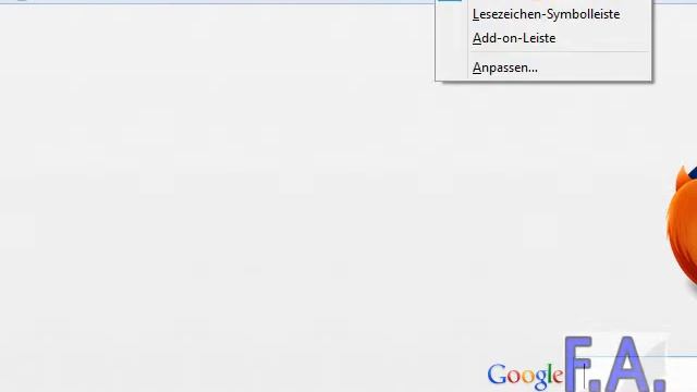 Firefox 22 - Menüleiste hinzufügen смотреть онлайн