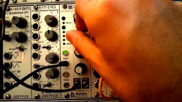 Ladik C-214 ADSR + M-120 attenuverting mixer + Arp Axxe смотреть онлайн