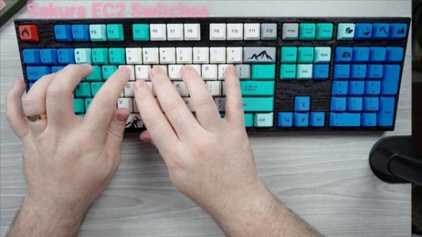 Varmilo Summit 108 Keyboard + Sakura EC2 Switches + Sound Test