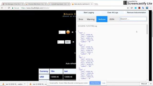 ConsoleLogViewer-JS смотреть онлайн