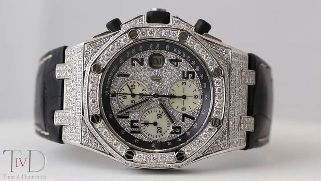 Audemars Piguet Royal Oak Offshore Masterpiece Round Brilliant Diamonds (T4D) watch review смотреть онлайн