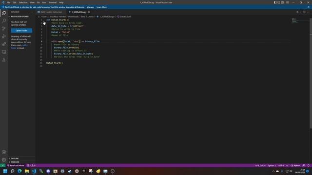 How to edit Hexadecimal/Binary-Data with Batch-Script (Windows/DOS Scripting Language) смотреть онлайн