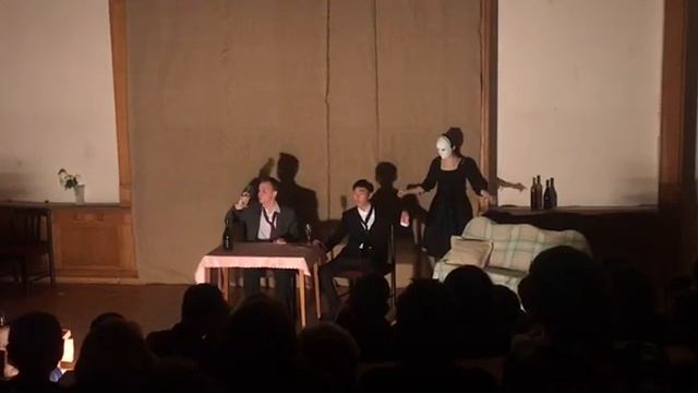 Показ «День человеческий» (2 часть), Театральный клуб РГГУ зимний экзамен 2019 год смотреть онлайн