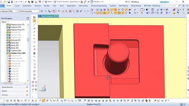 Core and Cavity in Siemens NX | Plastic Injection Mold Design смотреть онлайн