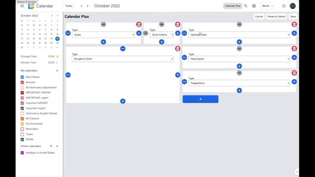 Calendar Plus - Early Demo of a Chrome Extension смотреть онлайн