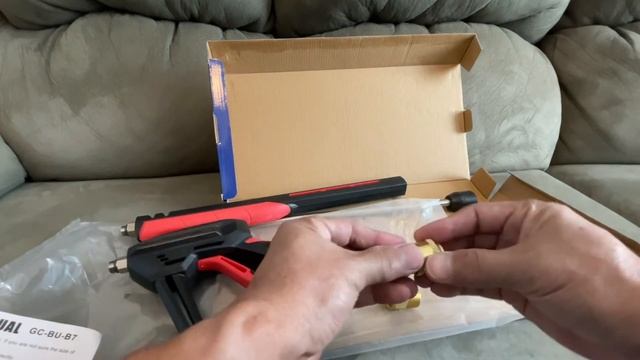 Unboxing of Tool Daily Pressure Washer Gun with Replacement Extension Wand, M22 14mm/15mm Fitting смотреть онлайн