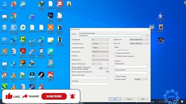 Compress and Password Protected Zip File or Folder in Windows for Free 2022 смотреть онлайн
